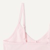 Amazon Essentials Girls’ Cotton Jersey V-Neck Training Bralettes(Pale Pink / Grey Marl)