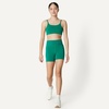 Amazon Essentials Girls’ FormFlex Light Support Spaghetti Strap Training Sports Bra(Emerald Green)
