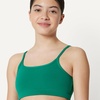 Amazon Essentials Girls’ FormFlex Light Support Spaghetti Strap Training Sports Bra(Emerald Green)