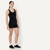 Amazon Essentials Girls’ Gymnastics Buttery Soft FormFlex Dance Tank Unitard Bodysuit(Black)