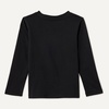 Amazon Essentials Toddler Boys’ Long-Sleeve Cotton T-Shirts, Multipacks(Black)