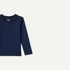 Amazon Essentials Toddler Boys’ Long-Sleeve Cotton T-Shirts, Multipacks(Navy)