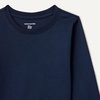 Amazon Essentials Toddler Boys’ Long-Sleeve Cotton T-Shirts, Multipacks(Navy)