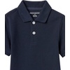 Amazon Essentials Toddler Boys’ School Uniform Short-Sleeve Pique Polo Shirts, Breathable Cotton, Button Closure, Multipacks(5-pack Navy)