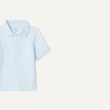 Amazon Essentials Toddler Boys’ School Uniform Short-Sleeve Pique Polo Shirts, Breathable Cotton, Button Closure, Multipacks(Light Blue)