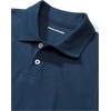 Amazon Essentials Toddler Boys’ School Uniform Short-Sleeve Pique Polo Shirts, Breathable Cotton, Button Closure, Multipacks(Navy/White)