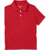 Amazon Essentials Toddler Boys’ School Uniform Short-Sleeve Pique Polo Shirts, Breathable Cotton, Button Closure, Multipacks(Red)