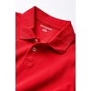 Amazon Essentials Toddler Boys’ School Uniform Short-Sleeve Pique Polo Shirts, Breathable Cotton, Button Closure, Multipacks(Red)