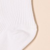 Amazon Essentials Unisex Kids’ Comfortable Casual Cotton Knee High Socks(White)