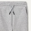 Amazon Essentials Unisex Kids’ Cotton Joggers(Black/Light Grey Heather)