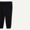 Amazon Essentials Unisex Kids’ Cotton Joggers(Black/White)