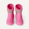 Amazon Essentials Unisex Kids’ Insulated Neoprene Rain Boot(Pink Floral)