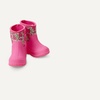 Amazon Essentials Unisex Kids’ Insulated Neoprene Rain Boot(Pink Floral)