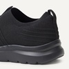 Amazon Essentials Unisex Kids’ Knit Light Weight Slip On Sneaker(Black)