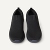Amazon Essentials Unisex Kids’ Knit Light Weight Slip On Sneaker(Black)