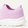 Amazon Essentials Unisex Kids’ Knit Light Weight Slip On Sneaker(Purple Pink Gradient)