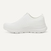 Amazon Essentials Unisex Kids’ Knit Light Weight Slip On Sneaker(White)
