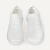 Amazon Essentials Unisex Kids’ Knit Light Weight Slip On Sneaker(White)