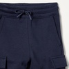 Amazon Essentials Unisex Kids and Toddlers’ Cargo Jogger(Black/Navy)
