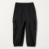 Amazon Essentials Unisex Kids and Toddlers’ Cargo Parachute Pants, Joggers with Elastic Waist, Drawstring, Pull On(Black)