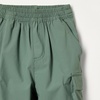 Amazon Essentials Unisex Kids and Toddlers’ Cargo Parachute Pants, Joggers with Elastic Waist, Drawstring, Pull On(Dark Sage Green)