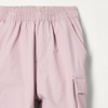 Amazon Essentials Unisex Kids and Toddlers’ Cargo Parachute Pants, Joggers with Elastic Waist, Drawstring, Pull On(Dusty Lilac)