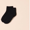 Amazon Essentials Unisex Kids and Toddlers’ Cotton Ankle Socks with Cushioned Sole for Boys Girls Toddlers, 14 Pairs(14-pack Black)