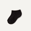 Amazon Essentials Unisex Kids and Toddlers’ Cotton Low Cut Ankle Socks, 14 Pairs(Black)