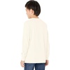 Amazon Essentials Unisex Kids and Toddlers’ Long-Sleeve Organic Cotton Rib Cuff T-Shirt, Pack of 2(Black/Ivory)
