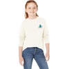 Amazon Essentials Unisex Kids and Toddlers’ Long-Sleeve Organic Cotton Rib Cuff T-Shirt, Pack of 2(Light Olive/Off-white Great Outdoors)