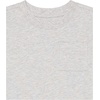 Amazon Essentials Unisex Kids and Toddlers’ Modern Short-Sleeve Cotton T-Shirt, Pack of 3(Black/Grey Heather/Purple)