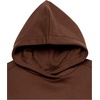 Amazon Essentials Unisex Kids’ and Toddlers’ Modern Sweatsuit Set, 2 Piece Hooded Outfit, Pack of 2(Deep Brown)
