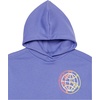 Amazon Essentials Unisex Kids’ and Toddlers’ Modern Sweatsuit Set, 2 Piece Hooded Outfit, Pack of 2(Purple Blue)