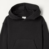 Amazon Essentials Unisex Kids and Toddlers’ Oversized Drop Shoulder Hoodie(Black)