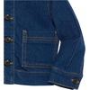 Amazon Essentials Unisex Kids and Toddlers’ Relaxed-Fit Denim Chore Jacket Outerwear(Dark Indigo Wash)