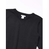 Amazon Essentials Unisex Kids and Toddlers’ Uniform Cotton V-Neck Pullover Knit Sweater(Black Heather)