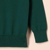 Amazon Essentials Unisex Kids and Toddlers’ Uniform Cotton V-Neck Pullover Knit Sweater(Dark Green Heather)