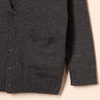 Amazon Essentials Unisex Kids and Toddlers’ V-Neck Cotton Uniform Cardigan Sweaters, Pack of 2(2-pack Charcoal Heather)