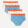 Amazon Essentials Unisex Toddlers’ Cotton Training Pants, Pack of 4(Dogs / Stars)