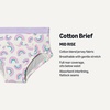 Amazon Essentials Unisex Toddlers’ Cotton Training Pants, Pack of 4(Rainbow/ Stripes)
