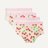 Amazon Essentials Unisex Toddlers’ Cotton Training Pants, Pack of 4(Spots/ Strawberies)