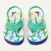 Amazon Essentials Unisex Toddlers’ Flip Flop Sandals with Backstrap for Boys and Girls(Green Shark)