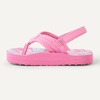 Amazon Essentials Unisex Toddlers’ Flip Flop Sandals with Backstrap for Boys and Girls(Pink Shells)