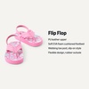Amazon Essentials Unisex Toddlers’ Flip Flop Sandals with Backstrap for Boys and Girls(Pink Shells)