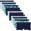 Amazon Essentials Boys’ Cotton Jersey Boxer Brief Underwear(Camoflage/ Dinosaur/ Stripes)