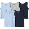 Light Blue / Navy / Light Grey Heather