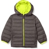 Grey With Neon Yellow