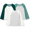 Green/Ivory/Light Grey Heather