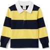 Navy Yellow Rugby Stripe
