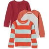 Rust Multi  Rugby Stripe